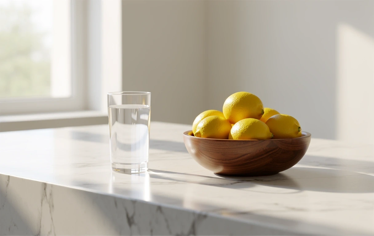 Minimalist healthy kitchen